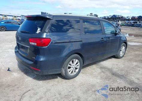 2017 Kia Sedona Lx z USA, uszkodzony, nr VIN KNDMB5C16H6265656